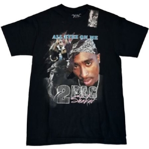 2Pac - All Eyez Homage Tee in the group MERCH / T-Shirt / Summer T-shirt 23 at Bengans Skivbutik AB (4018943r)