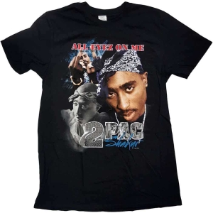 Tupac - All Eyez Homage Uni Bl T-Shirt in the group MERCHANDISE / T-shirt / Hip Hop-Rap at Bengans Skivbutik AB (4018943r)
