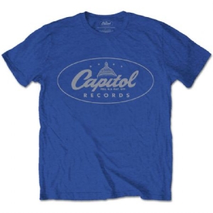 Capitol Records -  Capitol Records Logo Tee (S) in the group MERCHANDISE / T-shirt / Övrigt at Bengans Skivbutik AB (4018968)