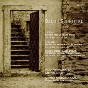 Bach Johann Sebastian Schnittke - Concertos For Two Violins And Strin in the group Externt_Lager /  at Bengans Skivbutik AB (4021782)