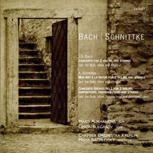 Bach Johann Sebastian Schnittke - Concertos For Two Violins And Strin in the group Externt_Lager /  at Bengans Skivbutik AB (4021782)