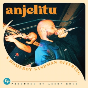 Homeboy Sandman - Anjelitu (Orange Twister Vinyl) in the group OTHER /  /  at Bengans Skivbutik AB (4023613)