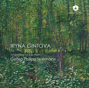 Iryna Gintova - 12 Fantasias For Solo Violin in the group Externt_Lager /  at Bengans Skivbutik AB (4024182)