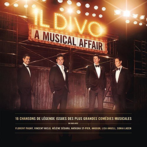 Il Divo - A Musical Affair in the group CD / Pop at Bengans Skivbutik AB (4026419)
