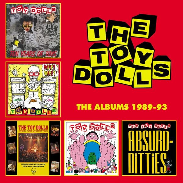Toy Dolls - Albums 1989-93 in the group CD / Rock at Bengans Skivbutik AB (4026524)