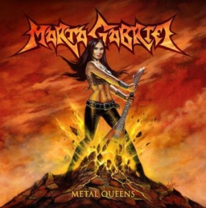 Marta Gabriel - Metal Queens (Red Vinyl) in the group VINYL / Hårdrock at Bengans Skivbutik AB (4026976)