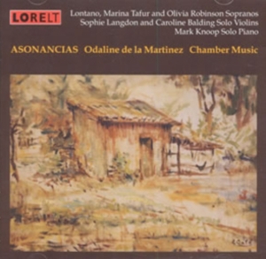 De La Martinez Odaline - Asonancias - Chamber Music in the group OTHER / Övrigt /  at Bengans Skivbutik AB (4028014)