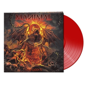 Manimal - Armageddon (Red Vinyl Lp) in the group OTHER /  /  at Bengans Skivbutik AB (4029695)