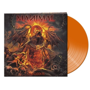 Manimal - Armageddon (Orange Vinyl Lp) in the group OTHER /  /  at Bengans Skivbutik AB (4029696)
