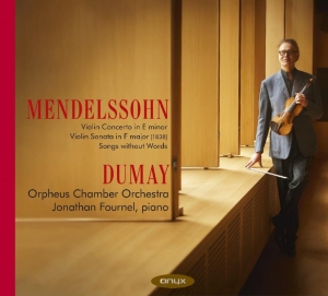 Mendelssohn Felix - Violin Concerto In E Minor, Op.64 in the group CD / Upcoming releases / Classical at Bengans Skivbutik AB (4030037)