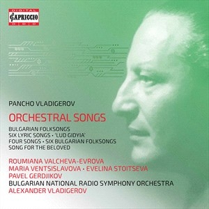Vladigerov Pancho - Orchestral Songs in the group CD / Upcoming releases / Classical at Bengans Skivbutik AB (4030041)