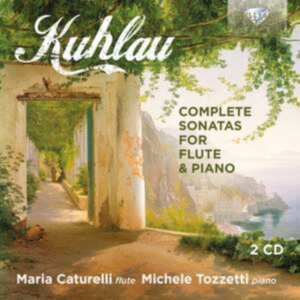 Kuhlau Friedrich - Complete Sonatas For Flute & Piano in the group Externt_Lager /  at Bengans Skivbutik AB (4036392)