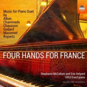 Charles-Valentin Alkan Cecile Cham - Four Hands For France in the group Externt_Lager /  at Bengans Skivbutik AB (4036416)
