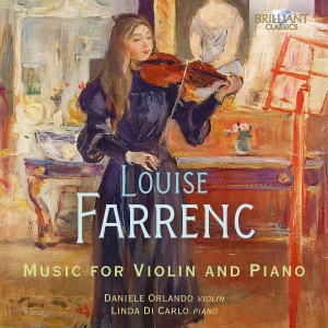 Farrenc Louise - Music For Violin & Piano in the group Externt_Lager /  at Bengans Skivbutik AB (4036448)