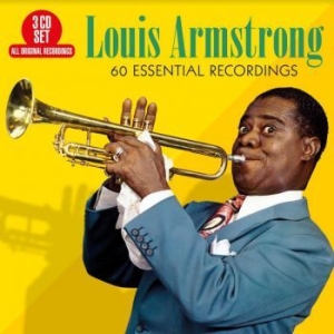 Armstrong Louis - 60 Essential Recordings in the group CD / Jazz/Blues at Bengans Skivbutik AB (4036669)