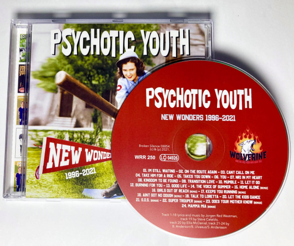 Psychotic Youth - New Wonders 1996-2021 (CD) in the group CD / Pop-Rock at Bengans Skivbutik AB (4036678)