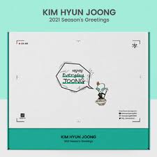 Kim Hyun Joong - KIM HYUN JOONG 2021 SEASONS GREETINGS [Everyday Joong] in the group OUR PICKS / K Pop at Bengans Skivbutik AB (4038044)