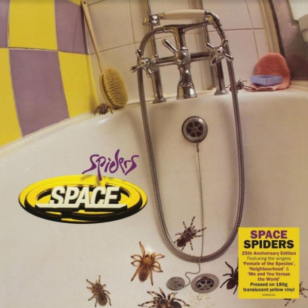 Space - Spiders - 25Th Anniversary (Yellow) in the group VINYL / Bestsellers at Bengans Skivbutik AB (4039584)