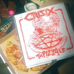 Crisix - Pizza Ep (Red) in the group VINYL / Hårdrock/ Heavy metal at Bengans Skivbutik AB (4039608)
