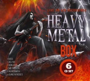 Blandade Artister - Heavy Metal Box - Live Recordings in the group CD / Hårdrock/ Heavy metal at Bengans Skivbutik AB (4039624)