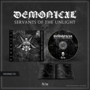 Demonical - Servants Of The Unlight (Digipack) in the group CD / Hårdrock,Svensk Folkmusik at Bengans Skivbutik AB (4043896)