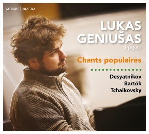 Geniusas Lukas - Chants Populaires (Works For Piano) in the group CD / Klassiskt,Övrigt at Bengans Skivbutik AB (4045304)