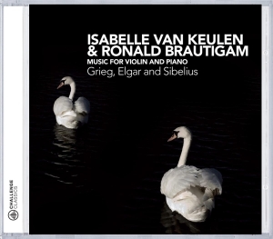 Grieg/Elgar/Sibelius - Music For Violin & Piano in the group CD / Klassiskt,Övrigt at Bengans Skivbutik AB (4045509)