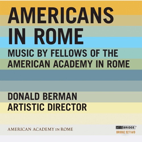 Barber/Beaser/Beeson - Americans In Rome in the group CD / Klassiskt at Bengans Skivbutik AB (4045706)