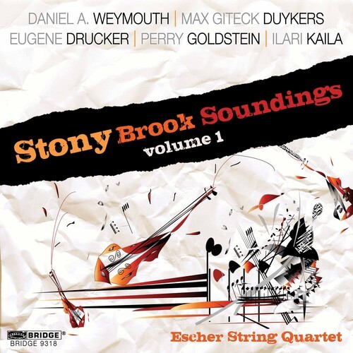Escher String Quartet - Stony Brook Soundings Vol.1 in the group CD / Klassiskt at Bengans Skivbutik AB (4045931)