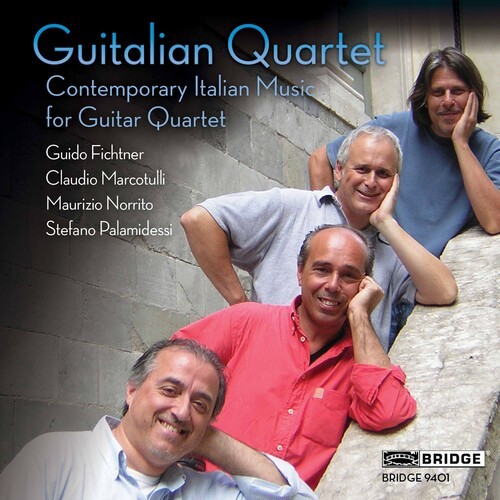 Guitalian Quartet - Contemporary Italian Music For Guitar in the group CD / Klassiskt at Bengans Skivbutik AB (4046559)