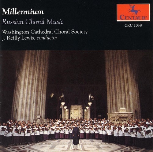 Cathedral Choral Society - Millennium Russian Choral Music in the group CD / Klassiskt at Bengans Skivbutik AB (4046653)