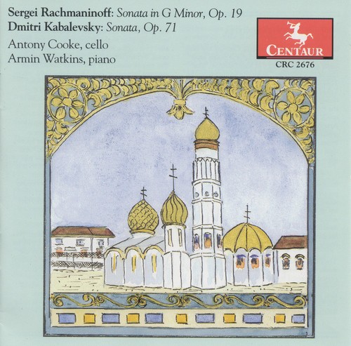 Cooke/Watkins - Sonatas For Cello And Piano in the group CD / Klassiskt at Bengans Skivbutik AB (4046680)