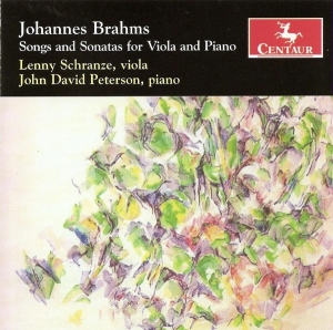 Schranze/Peterson - Songs And Sonatas For Viola And Piano in the group CD / Klassiskt,Övrigt at Bengans Skivbutik AB (4046709)