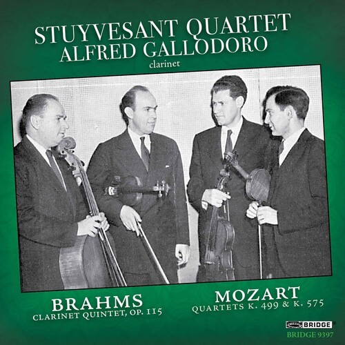 Brahms/Mozart - Clarinet Quintet/String Quartets in the group CD / Bestsellers at Bengans Skivbutik AB (4046744)