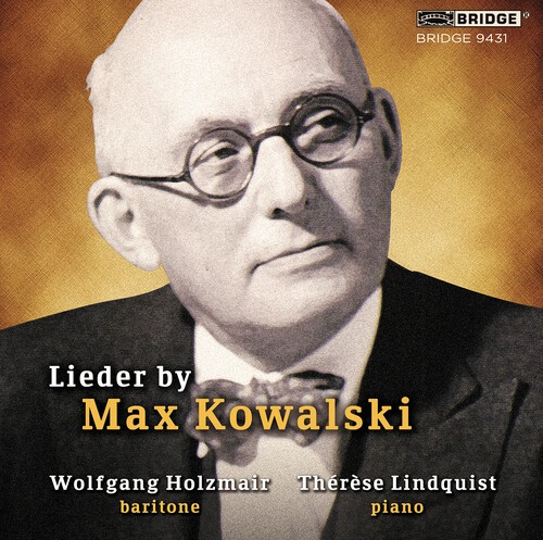 Holzmair Wolfgang - Lieder By Max Kowalski in the group CD / Klassiskt at Bengans Skivbutik AB (4047212)