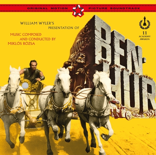 Miklós Rózsa - Ben Hur in the group CD / Klassiskt at Bengans Skivbutik AB (4047258)