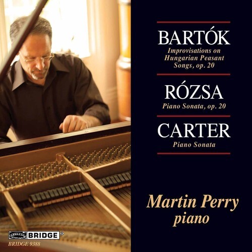 Perry Martin - Music Of Bartok, Rozsa & Carter in the group CD / Klassiskt at Bengans Skivbutik AB (4047268)