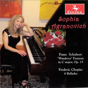 Agranovich Sophia - Wanderer Fantasie In C Major Op.15 in the group CD / Klassiskt,Övrigt at Bengans Skivbutik AB (4047293)