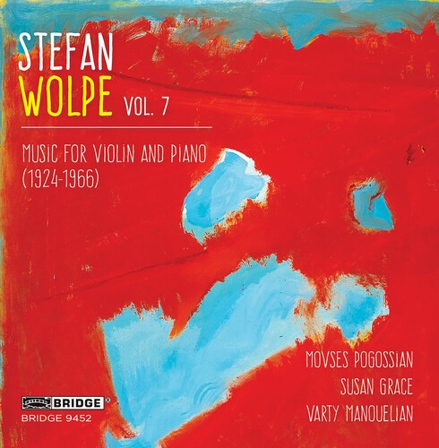 Wolpe S. - Vol.7:Music For Violin & Piano in the group CD / Klassiskt at Bengans Skivbutik AB (4047356)