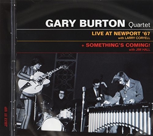 Gary Burton - Live At Newport '67/Something's Coming in the group CD / Jazz/Blues at Bengans Skivbutik AB (4047386)