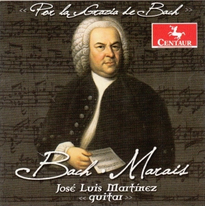 Martinez Jose Luis - Por La Gracia De Bach in the group CD / Klassiskt,Övrigt at Bengans Skivbutik AB (4047427)