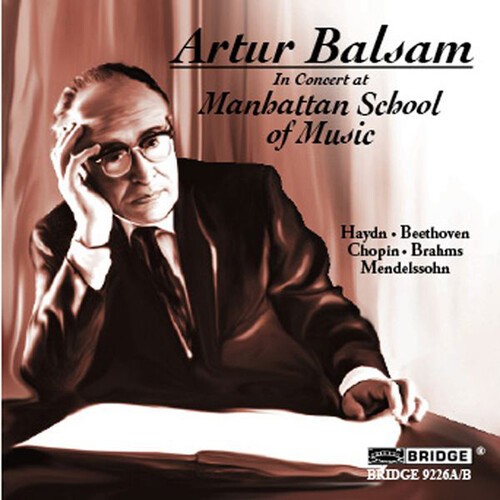 Balsam Artur - In Concert At Manhattan School Of Music in the group CD / Klassiskt at Bengans Skivbutik AB (4047814)