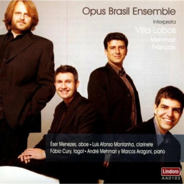 Opus Brasil Ensemble - Plays Villa-Lobos in the group CD / Bestsellers at Bengans Skivbutik AB (4047975)