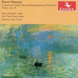 Quarteto Lopes-Graca - Concerto For Violin, Piano & String Quartet in the group CD / Klassiskt at Bengans Skivbutik AB (4047981)