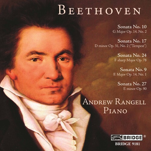 Andrew Rangell - Sonatas Nos. 10,17,24,9 & 27 in the group CD / Klassiskt at Bengans Skivbutik AB (4047987)
