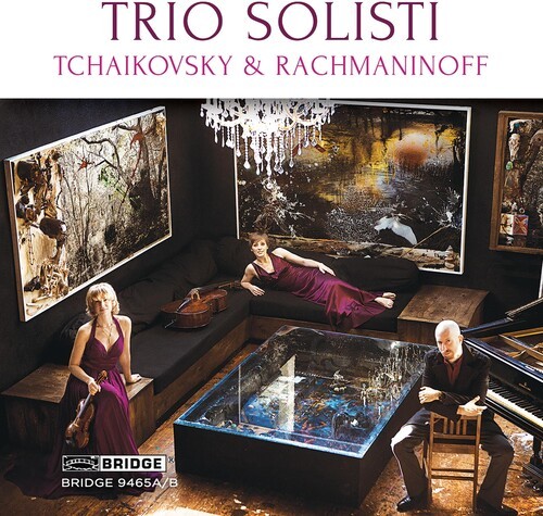Trio Solisti - Tchaikovsky & Rachmaninov in the group CD / Klassiskt at Bengans Skivbutik AB (4048081)