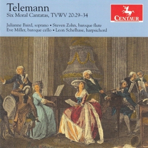 Telemann G.P. - Six Moral Cantatas in the group CD / Klassiskt,Övrigt at Bengans Skivbutik AB (4048257)