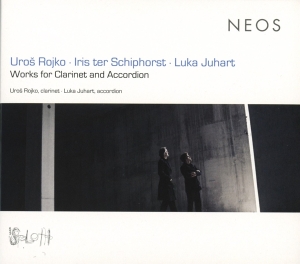 Juhart Luka/Uros Rojko - Works For Clarinet And Accordion in the group CD / Klassiskt,Övrigt at Bengans Skivbutik AB (4048407)