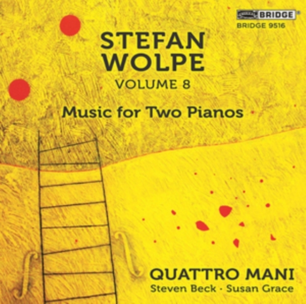 Quattro Mani - Music For Two Pianos - Stefan Wolpe Vol. in the group CD / Klassiskt at Bengans Skivbutik AB (4048838)