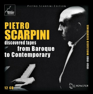 Scarpini Pietro - Discovered Tapes - From Baroque To Conte in the group CD / Klassiskt,Övrigt at Bengans Skivbutik AB (4048904)